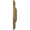 Ekena Millwork Amelia Ceiling Medallion (Fits Canopies up to 2 3/8"), Hand-Painted Pale Gold, 19 5/8"OD x 3/4"P CM20AMPAS - alternate 4